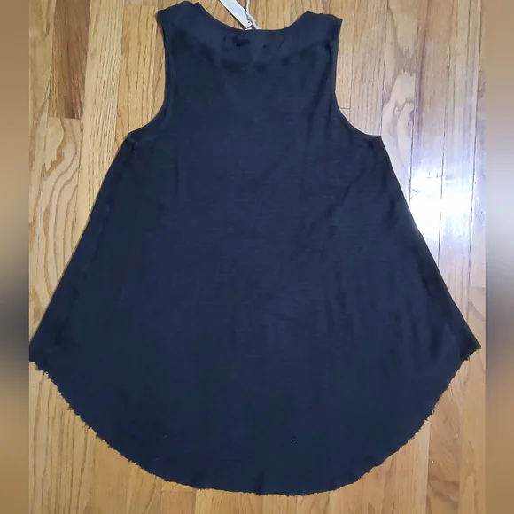 3/$10⭐ NWT True Craft Black Prairie City Hi-Low tank top tunic, women's small - Picture 10 of 11